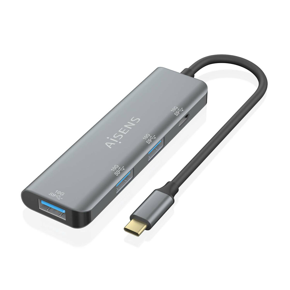 USB-keskitin Aisens A109-0764 Harmaa (1 osaa)